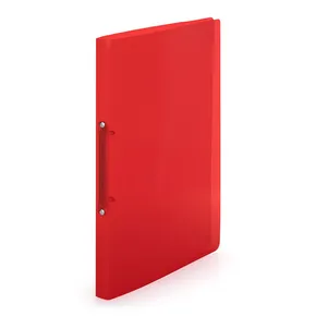 Binder PP A4 2 Cr. Linien rot